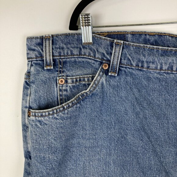 Vintage Levi’s Men’s Jeans 46x30 Orange Tab Medium Wash Straight Leg Big & Tall - Picture 2 of 9